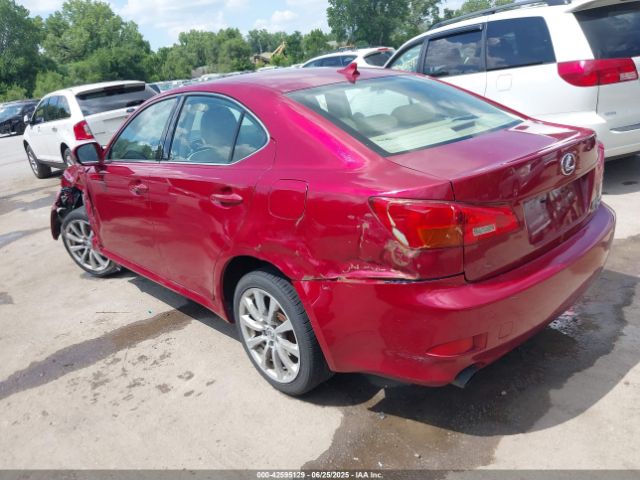 2007 LEXUS IS 250 JTHCK262X75014978 Photo 2