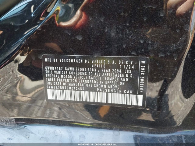 3VW7X7BU7SM042455 Volkswagen tsi