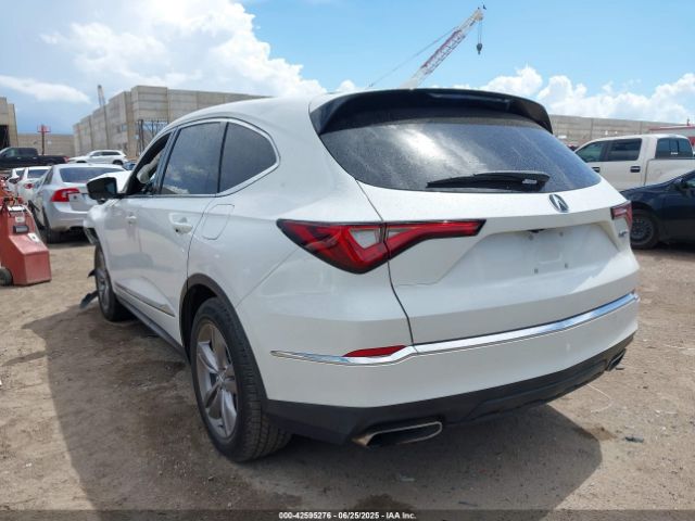 2022 ACURA MDX 5J8YD9H36NL006032 Photo 2