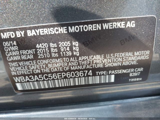 2014 BMW 328I WBA3A5C56EP603674 Photo 8