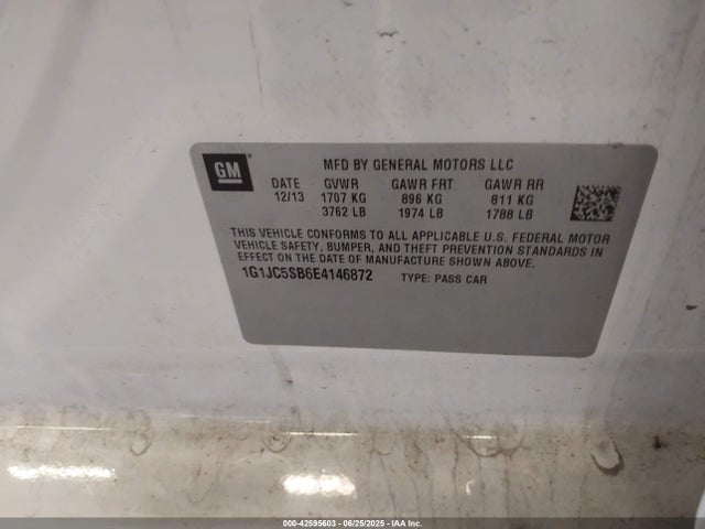 1G1JC5SB6E4146872 Chevrolet LUV