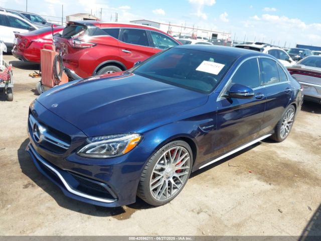 2018 MERCEDES-BENZ AMG C 63 55SWF8HB0JU258646 Photo 1