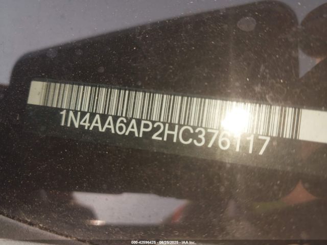 2017 NISSAN MAXIMA 1N4AA6AP2HC376117 Photo 8