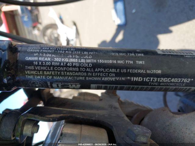 2016 HARLEY-DAVIDSON XL1200 1HD1CT312GC403762 Photo 9