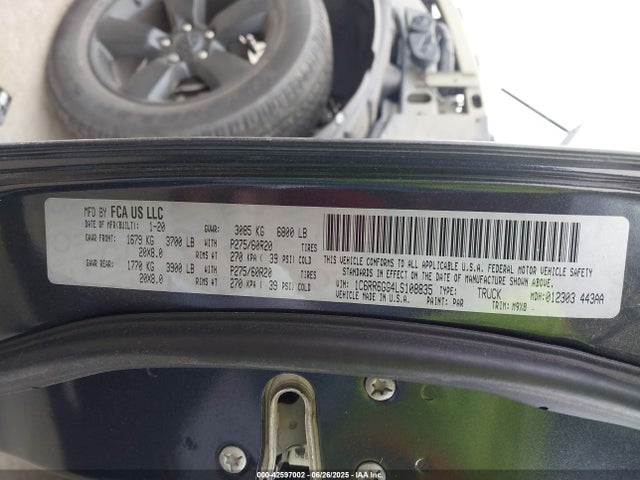 RAM 1500 2020 1C6RR6GG4LS108835 Image 9