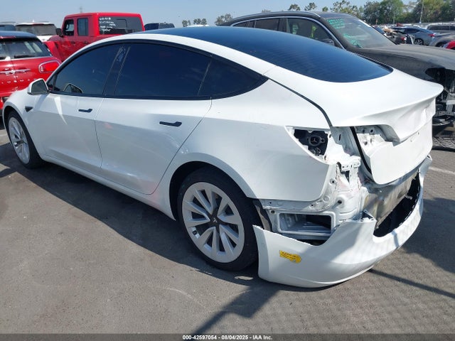 Tesla MODEL 3 2022 5YJ3E1EA7NF297637 Image 3