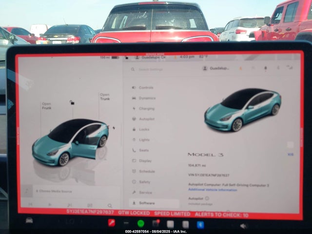 Tesla MODEL 3 2022 5YJ3E1EA7NF297637 Image 7