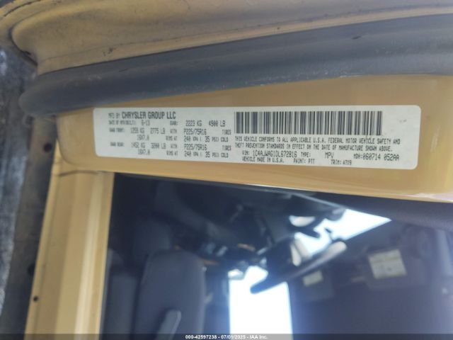 2013 JEEP WRANGLER 1C4AJWAG1DL672816 Photo 8