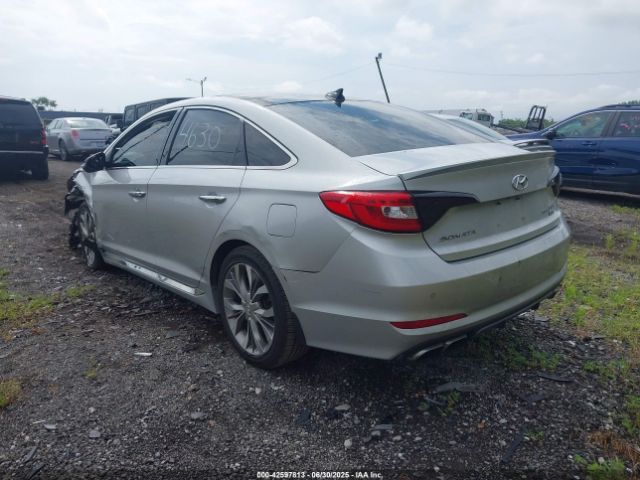 2015 HYUNDAI SONATA 5NPE34ABXFH204630 Photo 2