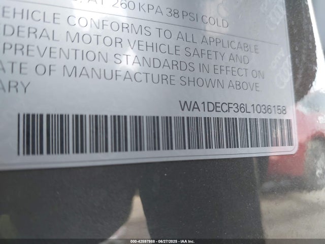 WA1DECF36L1036158 Audi Q3