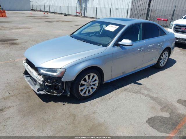 2015 AUDI A4 WAUAFAFLXFA049765 Photo 1