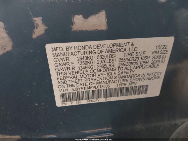 2023 ACURA MDX 5J8YE1H46PL013685 Photo 8