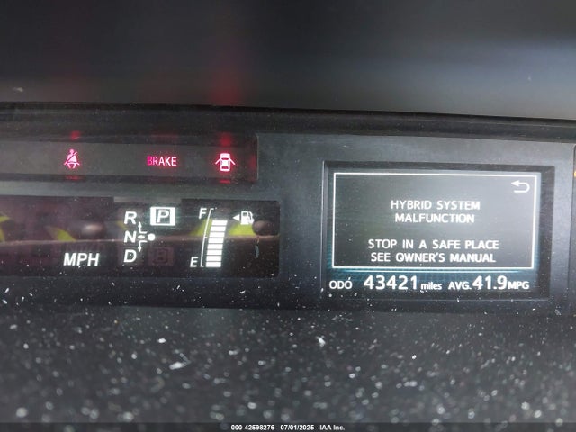 JTDZN3EU3GJ051258 Toyota 2zr-fxe, 5jm