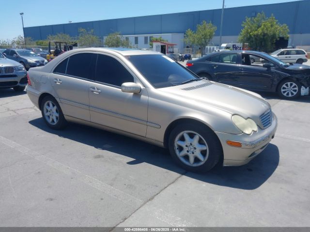2003 MERCEDES-BENZ C 240 WDBRF81J23F422346