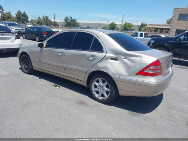 2003 MERCEDES-BENZ C 240 WDBRF81J23F422346 Photo 2