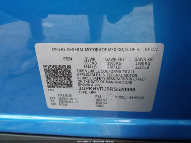 2024 HONDA PROLOGUE 3GPKHVRJ0RS520956 Photo 8