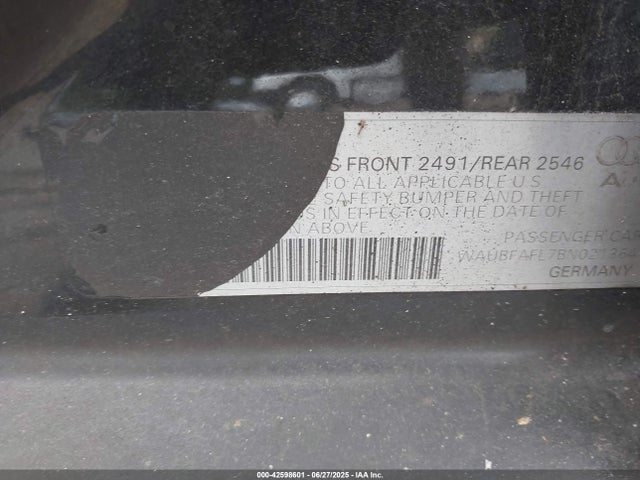 2011 AUDI A4 WAUBFAFL7BN021364 Photo 8