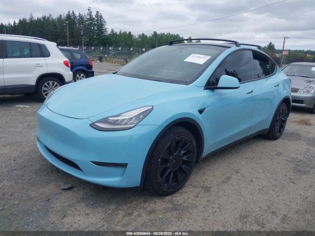 2020 TESLA MODEL Y 5YJYGDEE5LF011091 Photo 1