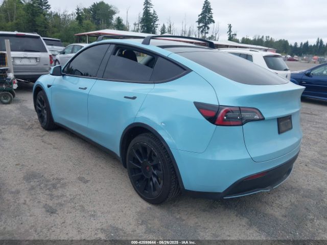 2020 TESLA MODEL Y 5YJYGDEE5LF011091 Photo 2