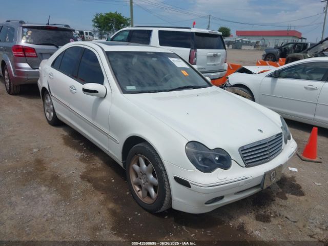 2002 MERCEDES-BENZ C 240 WDBRF61J62E008897