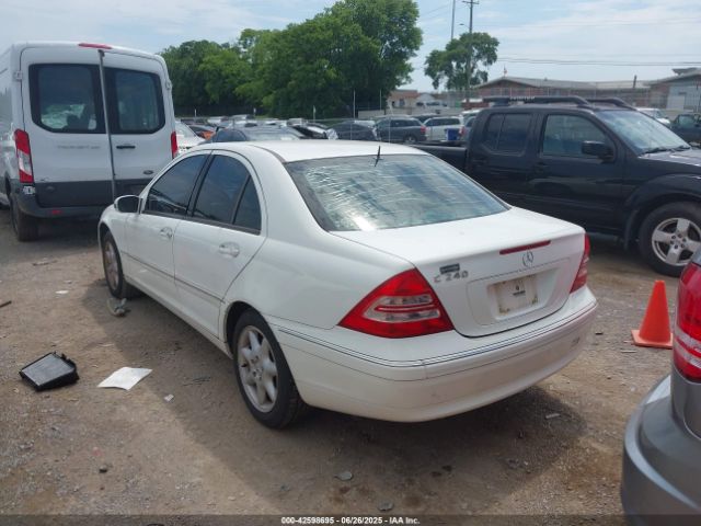 2002 MERCEDES-BENZ C 240 WDBRF61J62E008897 Photo 2