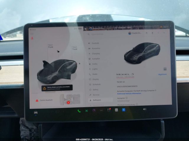 2022 TESLA MODEL 3 5YJ3E1EC9NF355670 Photo 6