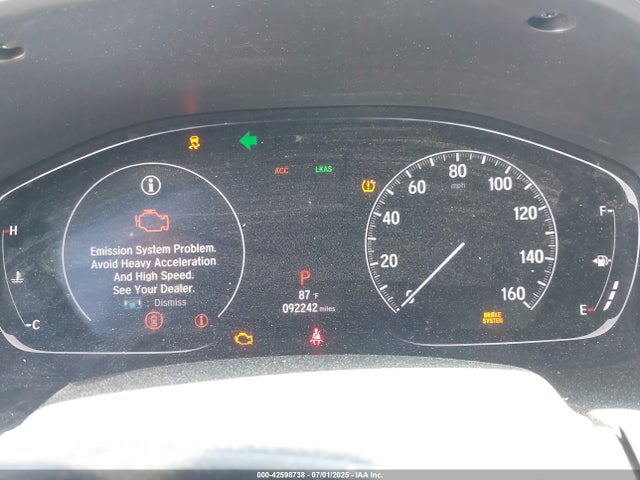 1HGCV1F35LA004857 Honda l15be