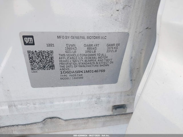 2021 CADILLAC CT4 1G6DA5RK1M0146769 Photo 8