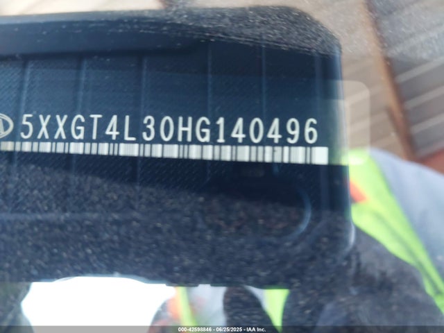 5XXGT4L30HG140496 KIA g 2.4 dohc gdi