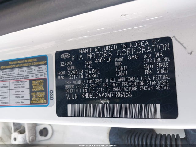 KIA nu mpi 2021 KNDEUCAAXM7186453 Image 9