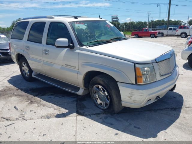 Продажа на аукционе авто 2004 Cadillac Escalade Standard, vin: 1GYEC63T84R176019, номер лота: 42599516