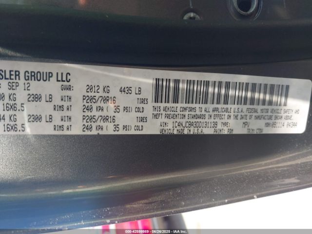 2013 JEEP COMPASS 1C4NJCBA3DD131139 Photo 8