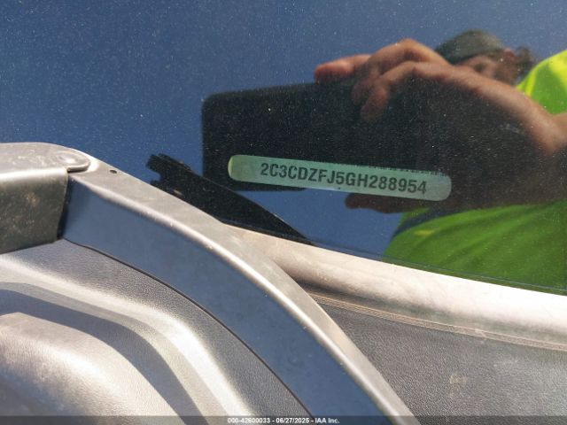 2016 DODGE CHALLENGER 2C3CDZFJ5GH288954 Photo 8