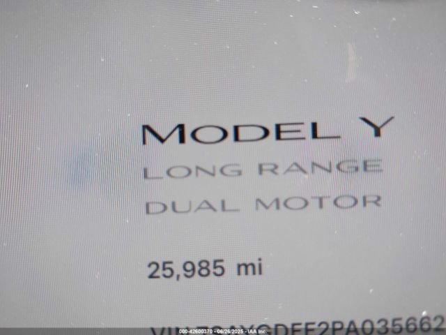 2023 TESLA MODEL Y 7SAYGDEE2PA035662 Photo 6