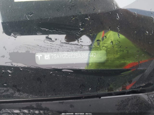 2025 TESLA MODEL Y 7SAYGDEE2SA358442 Photo 8