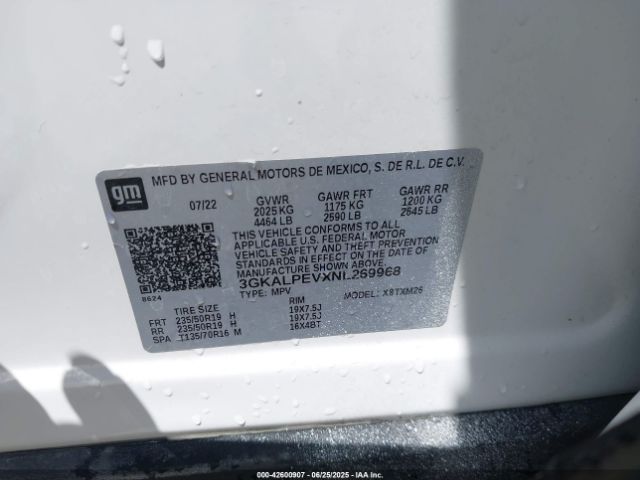 3GKALPEVXNL269968 GMC lyx