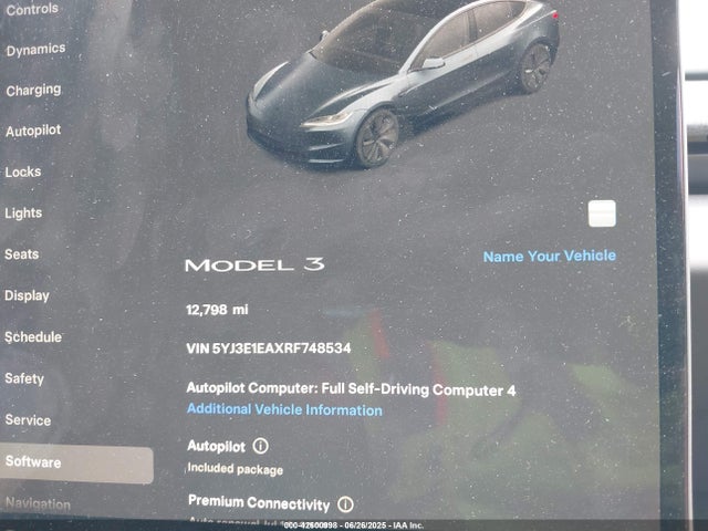 2024 TESLA MODEL 3 5YJ3E1EAXRF748534 Photo 6
