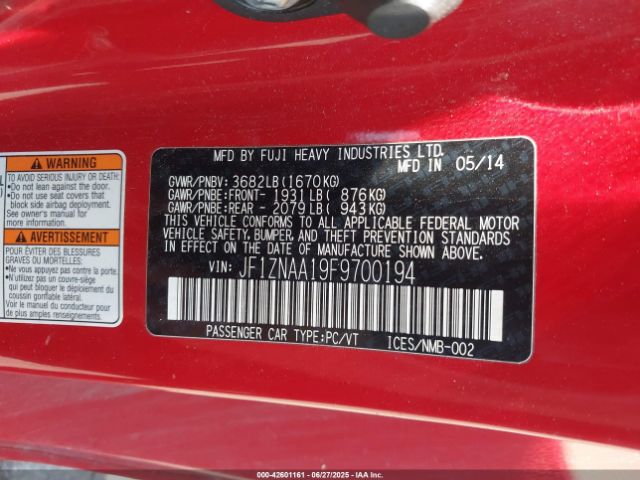 2015 SCION FR-S JF1ZNAA19F9700194 Photo 8