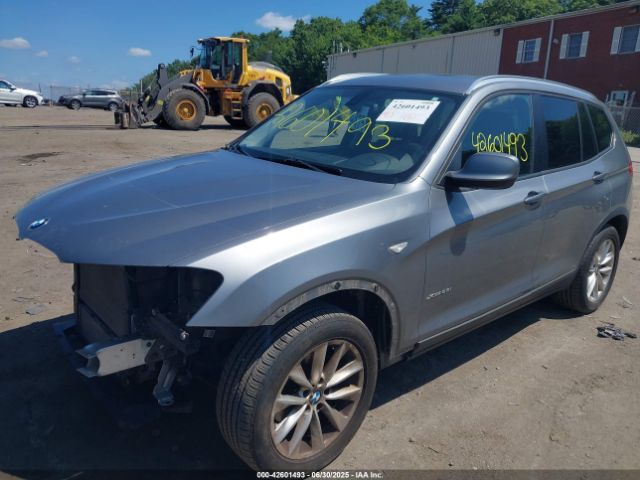 2014 BMW X3 5UXWX9C5XE0D26348 Photo 1