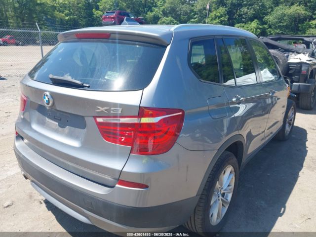 2014 BMW X3 5UXWX9C5XE0D26348 Photo 3