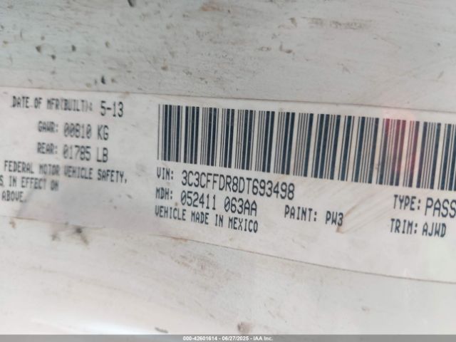 2013 FIAT 500C 3C3CFFDR8DT693498 Photo 8