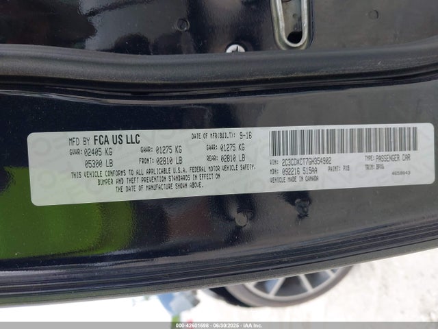 Dodge Charger 2016 2C3CDXCT7GH354902 Image 9