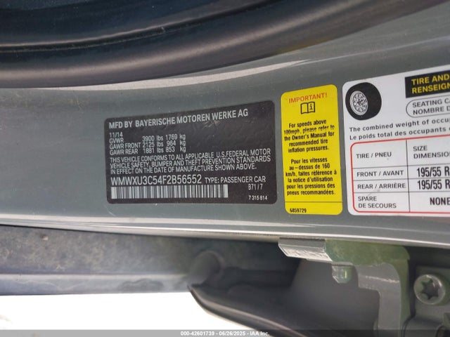 2015 MINI HARDTOP WMWXU3C54F2B56552 Photo 8