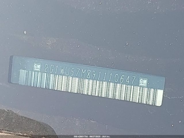 2009 CHEVROLET IMPALA 2G1WU57M891110647 Photo 8