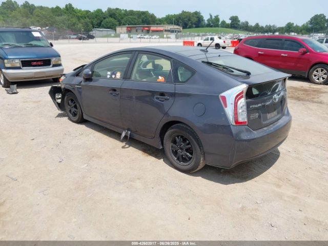2012 TOYOTA PRIUS JTDKN3DU5C1516622 Photo 2