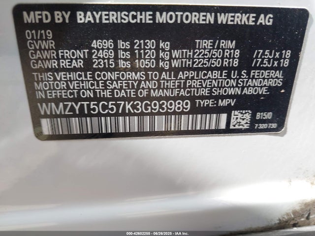 2019 MINI COUNTRYMAN WMZYT5C57K3G93989 Photo 8