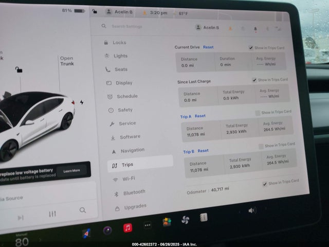 2021 TESLA MODEL 3 5YJ3E1EAXMF052667 Photo 6