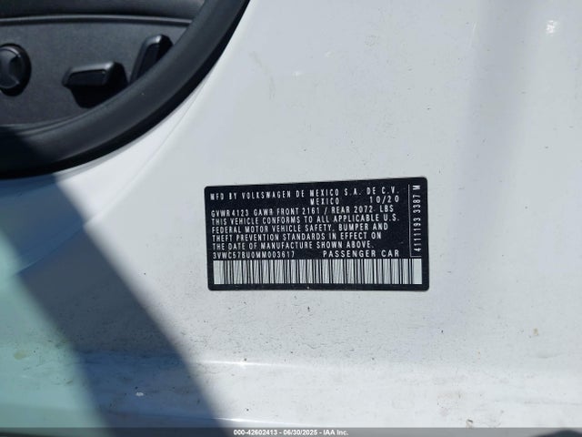 3VWC57BU0MM003617 Volkswagen tsi