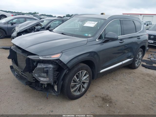 2019 HYUNDAI SANTA FE 5NMS3CAD6KH044767 Photo 1