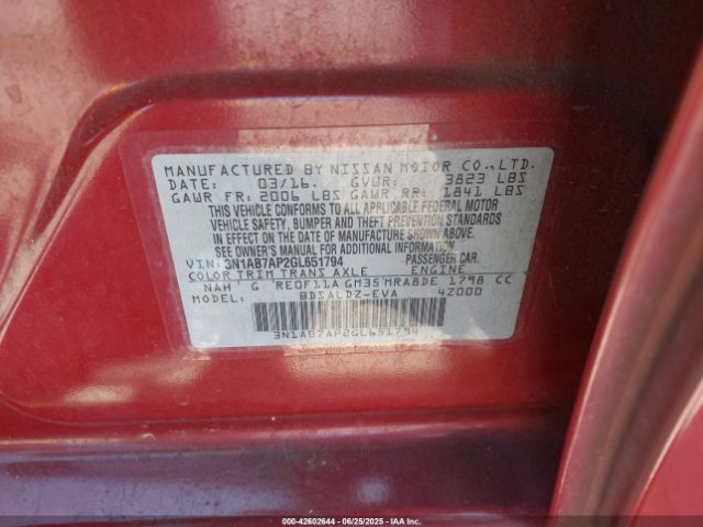 3N1AB7AP2GL651794 Nissan 2016